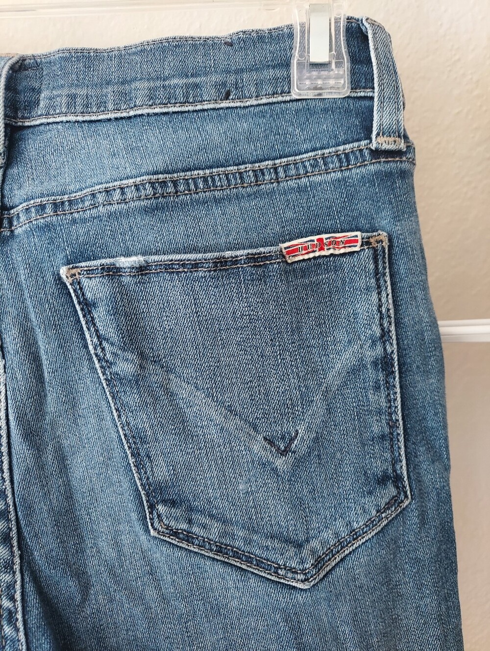 Hudson Ripped Skinny Ankle Jeans - Picture 3 of 8